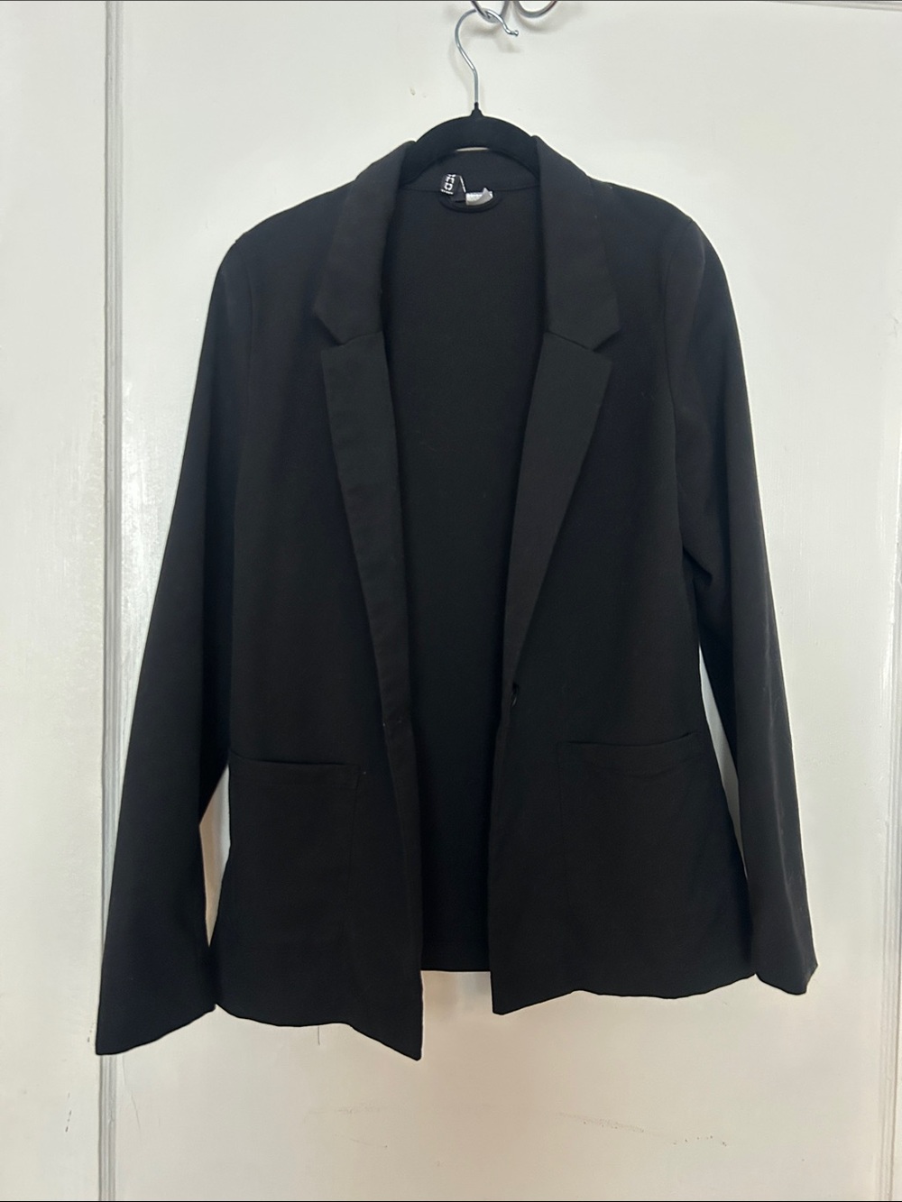 H&M Black Women's Open Blazer Jacket